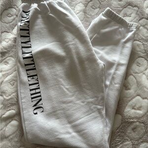 PrettyLittleThing White Sweatpants